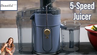 Beautiful Kitchenware 5Speed Juice Extractor Unboxing and Juicing Test!