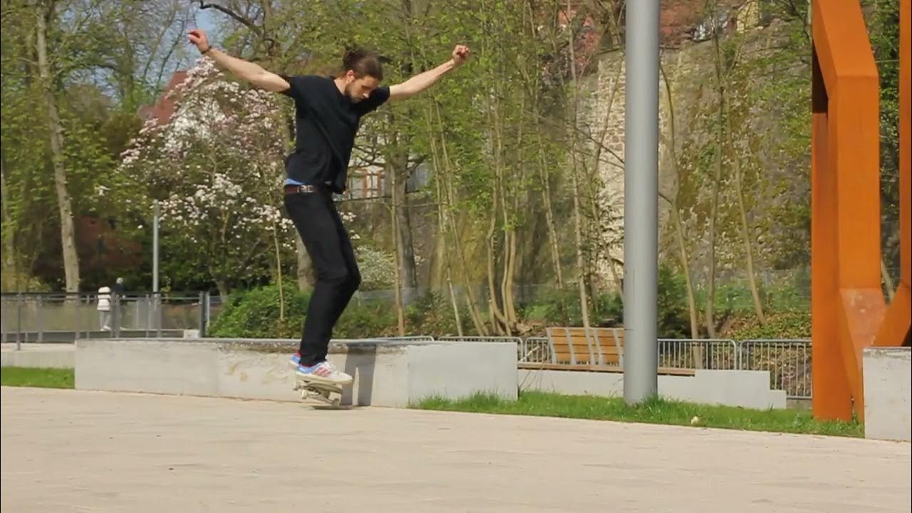 HALFCAB FLIP NOSESLIDE skateboarding YouTube