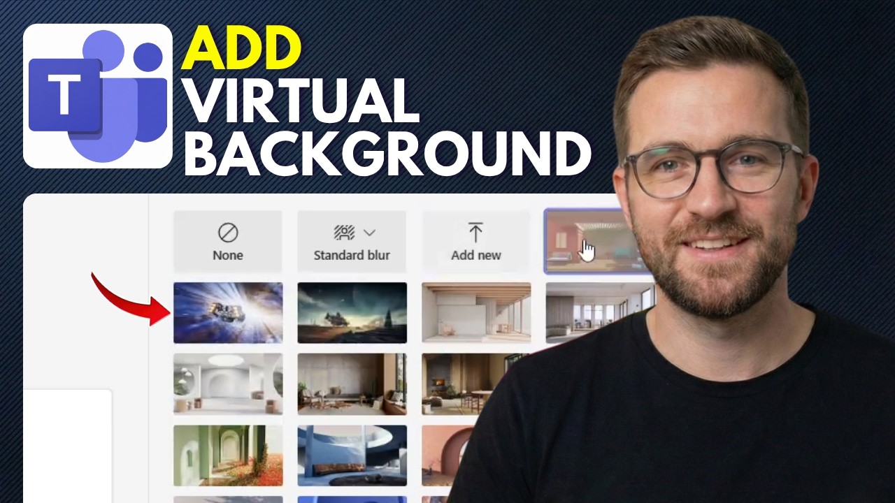How to add a Virtual Background to Microsoft Teams (Step By Step 2026 ...