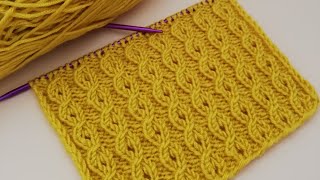 Iki Günde Yelek Örün O Kadar Kolay Iki Şiş Örgü Modeli Anlatımı Crochet Knitting