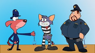 Cat & Keet Raps Rat A Tat - Don Police & Thief - Funny cartoon world Shows For Kids Chotoonz TV