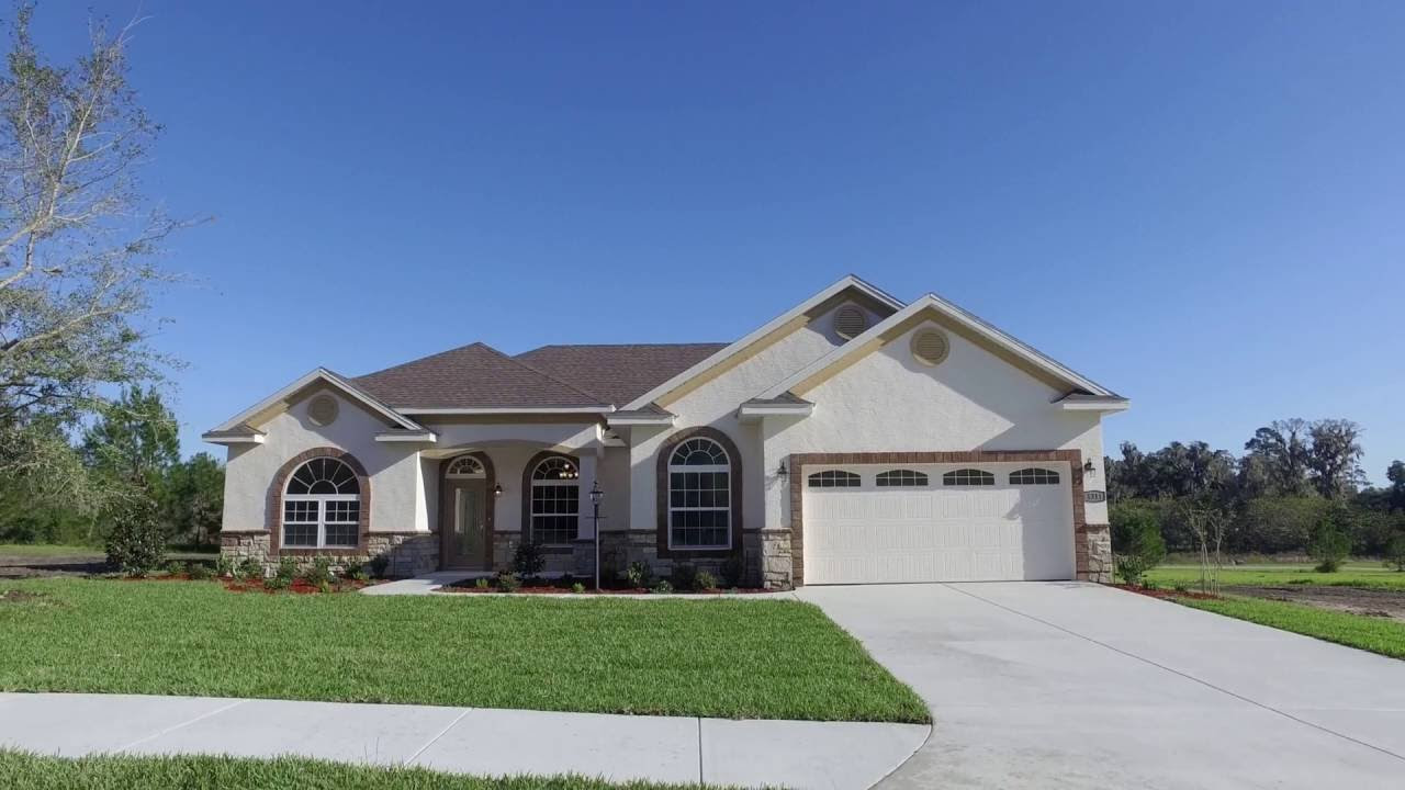 New Construction Longhorn floor plan in Ocala Florida in Bellechase - THIS HOME HAS BEEN SOLD!