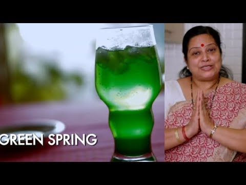 lemon-mocktail-drink---green-spring-mocktail-recipe-by-archana---valentine's-day-special-recipes