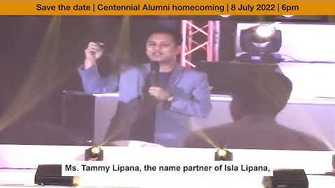 Save the Date Alumni Homecoming 2022