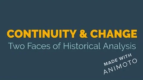 History Minute: Continuity & Change