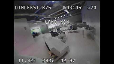 Beta75 brushless first fly