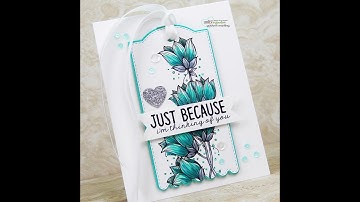 Unity Quick Tip: Blending Copic Markers on Florals