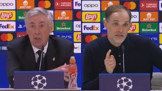 Реакція Тухеля та Анччелотті на суддівські рішення | Реал 2:1 Баварія