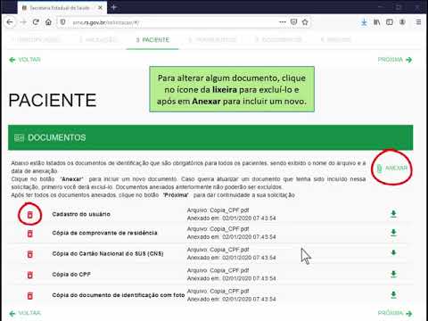 Solicitação Medicamentos Consulta