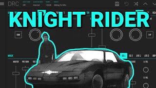 How to make the sounds from Stu Phillips 'Knight Rider Theme' with DRC