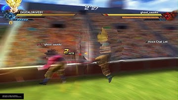 Super Afterimage on SSJ Goku