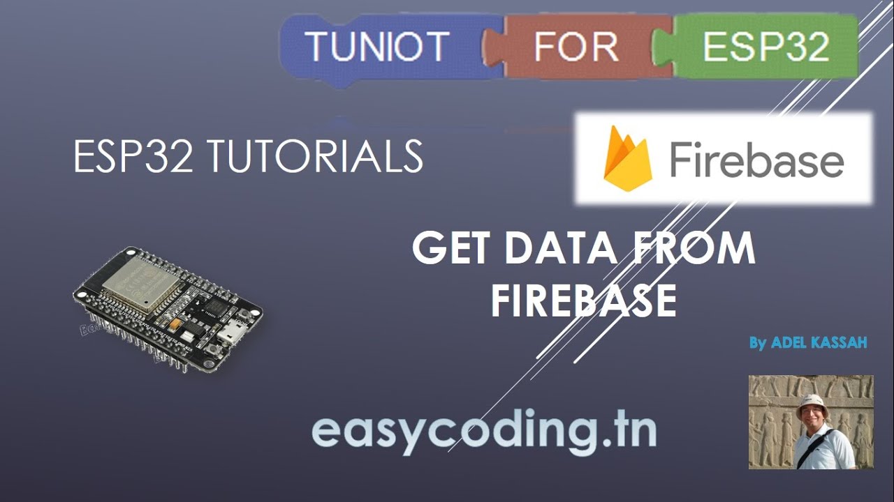 ESP32 tutorial C-08:Get data from Firebase