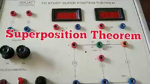 Superposition Theorem |  practical | Explained | By CBR
