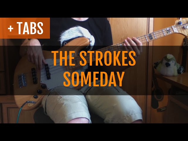 You Only Live Once - The Strokes, Bass w/ Tabs (HD Cover