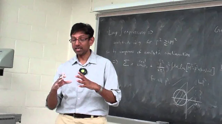 Raman Sundrum - Advanced Quantum Field Theory - 26Feb2013 (1/2)