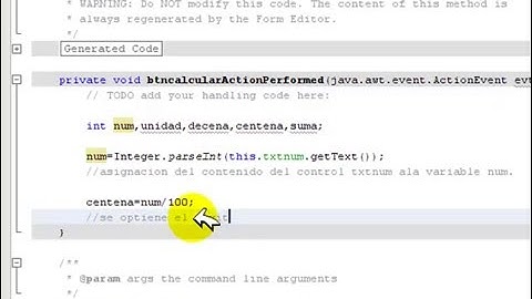 PROGRAMANDO EN NETBEANS "2"