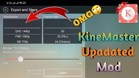 KineMaster New Updated Mod:Fully Unlocked+Enable Video Layer🔥🔥[Hindi]