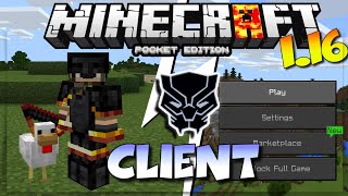 MCPE 1.16 BLACK PANTHER CLIENT - MINECRAFT PE 1.16 BLACK PANTHER CLIENT - FPS BOOSTER (Kinda)