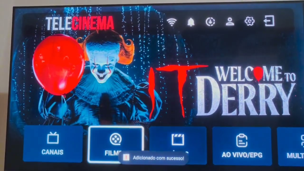 Instale o Telecinema em sua TV TCL