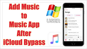 How to add music in Music App after icloud Bypass | Windows