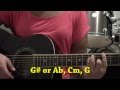 Paper Hearts - Tori Kelly (Guitar Tutorial) *Renditioned Chords*