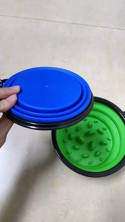 silicone-travel-bowl-for-dog-youtube