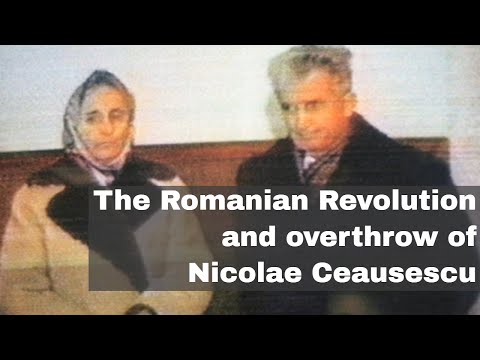 22nd December 1989: Romanian Communist leader Nicolae Ceausescu overthrown in the Revolution of 1989
