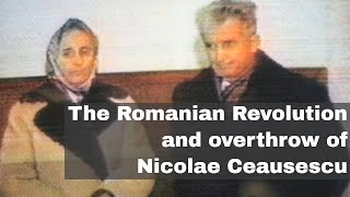 22nd December 1989: Romanian Communist leader Nicolae Ceausescu overthrown in the Revolution of 1989