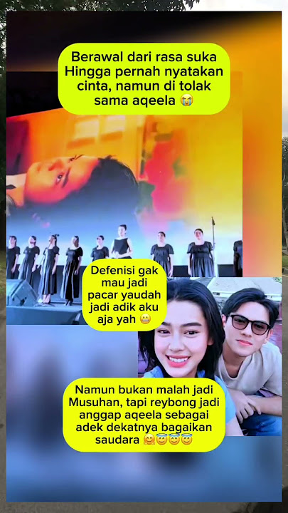 Berawal dari cinta jadi saudara #reybong #aqeelacalista