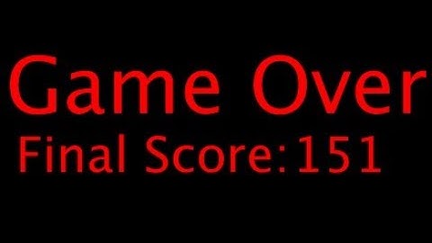 Simple Game Demo in Processing