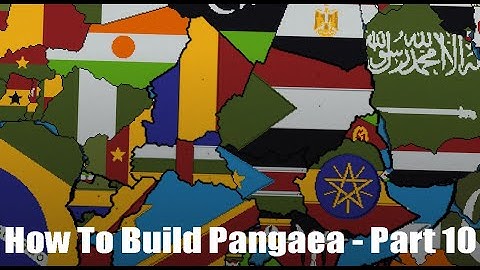 How to build Pangea in Minecraft - Part 10 - CAR, Chad, and the Sudans