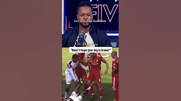 Evra talks about Nani Tackle #manchesterunited