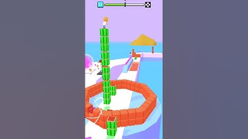 Cube Surfer - Gameplay Walkthrough (iOS & Android) #shorts #games #funny