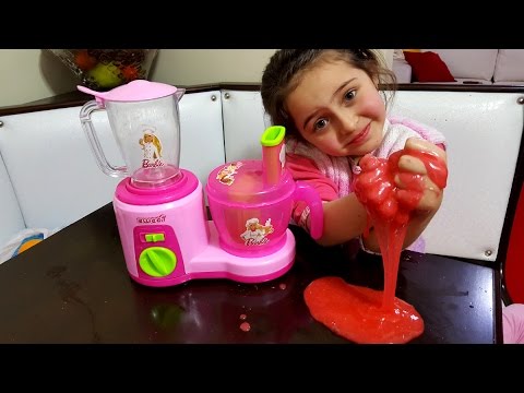 Mikser (Mutfak Robotu) Ile Slime Yapımı (Slaym)