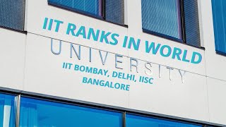 IIT Ranks in top World Universities #shorts #IIT