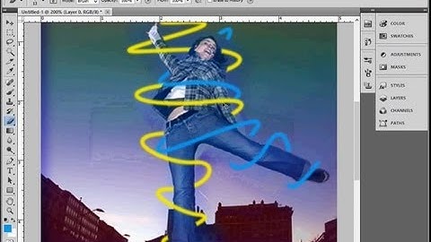 Photoshop Cs5 Tutorial-Making Beam Effect for beginners