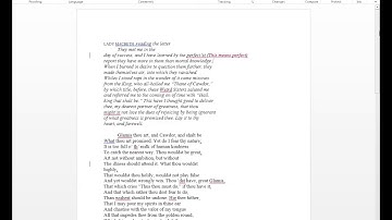 Microsoft Word Annotation