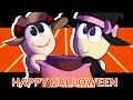 ~ HAPPY HALLOWEEN MEME ~ .+* Flamingo fan animation *+.