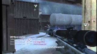 Call of Duty Modern Warfare Triple Killfeed