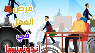 فرص العمل في اندونيسيا/للاشخاص الجدد في إندونيسيا