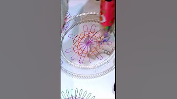 Drawing hacks video | beautiful and simple drawing #relaxing #satisfying #drawing #art #spirograph