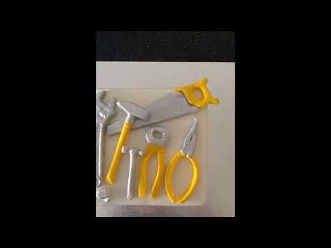 Tools cake! / Diy./ Fondant /chocolate mould