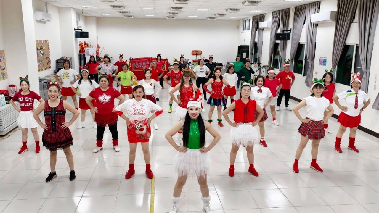 FELIZ NAVIDAD(聖誕快樂)  林秀霞老師(舞蹈教學) 砂崙里舞蹈班 參考網路