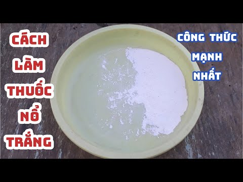Video Cách làm thuốc nổ trắng mạnh - youtube