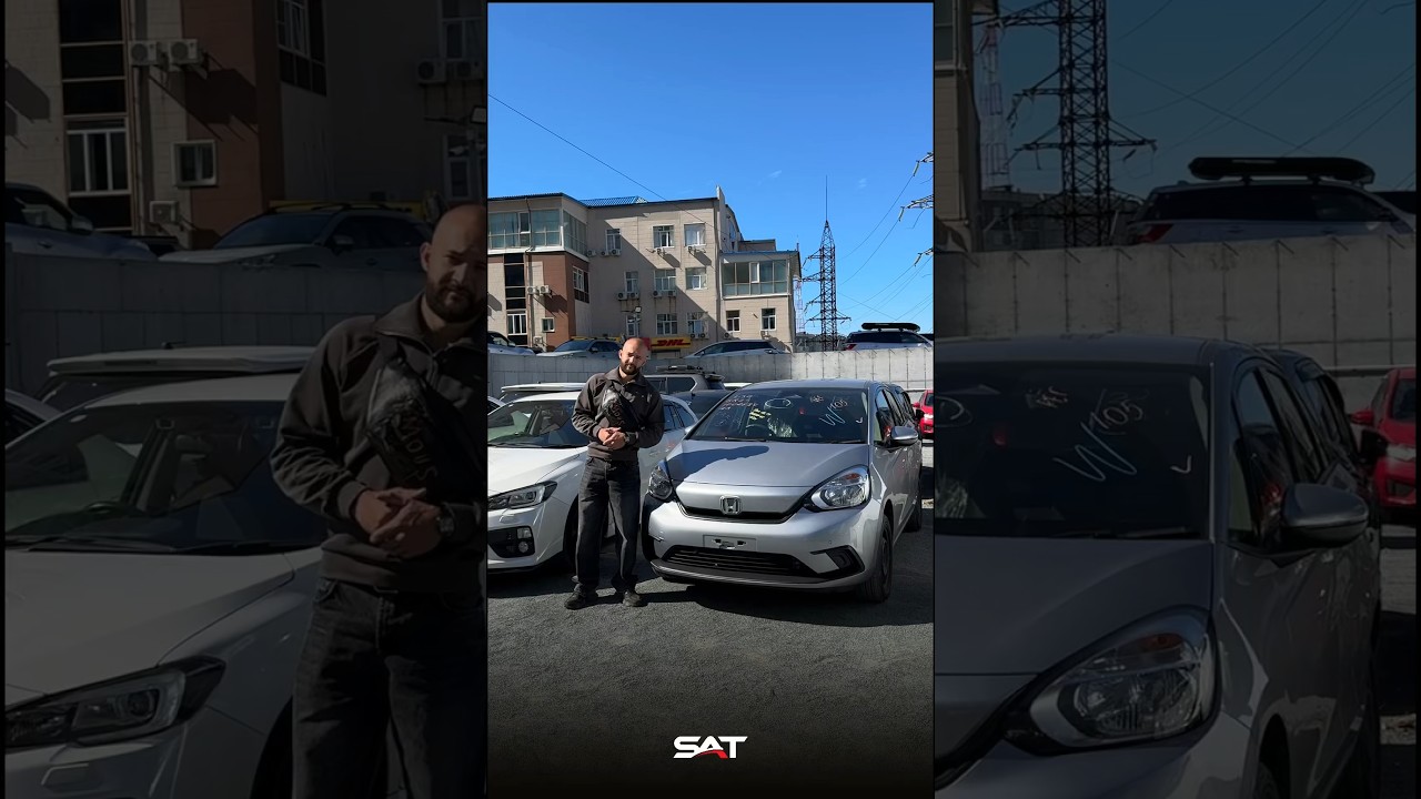 Honda Fit в новом кузове для нашего клиента / Для заказа: 7(999)2960000