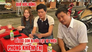 Xúc động em trai khiếm thị gửi Khương Dừa 10 triệu hỗ trợ bà con miền Trung bị bão lụt