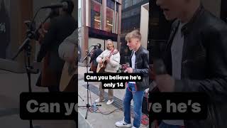 Can you believe he only 14?! #singer #viral