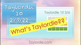Celebrity Taylordle 10 | Wordle, but make it Taylor | How to play | Today's word Net Worth