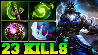 23 Kills Zeus 7.35 Mid Lane Meta !! Zeus Dota 2 Guide Update Tutorial Gameplay Carry Support