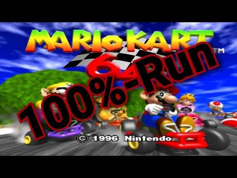 Mario Kart 64 - Complete Walkthrough (100%)